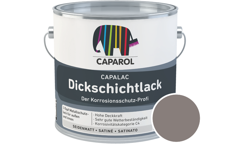 Caparol Capalac Dickschichtlack 750ml Lack / Getnt im Farbton Monte 5
