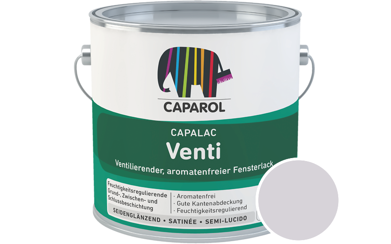 Caparol Capalac Venti Fensterlack 750ml Lack / Getönt im Farbton Amethyst 55