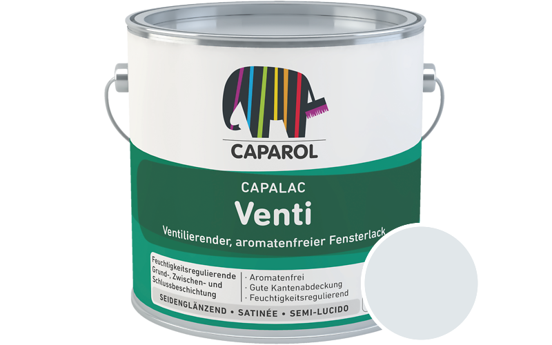 Caparol Capalac Venti Fensterlack 750ml Lack / Getnt im Farbton Astra 60