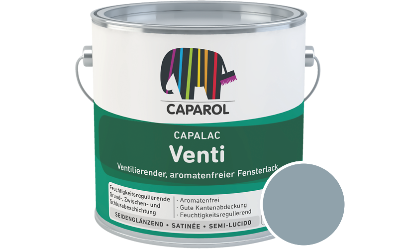 Caparol Capalac Venti Fensterlack 750ml Lack / Get�nt im Farbton Atlantis13