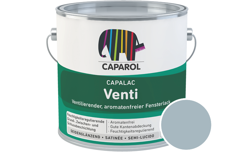 Caparol Capalac Venti Fensterlack 750ml Lack / Getnt im Farbton Atlantis14