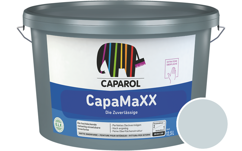 Caparol CapaMaXX 2,5L Innenfarbe / Getnt im Farbton Atlantis 16