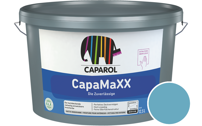 Caparol CapaMaXX 7,5L Innenfarbe / Getnt im Farbton Coelin 105