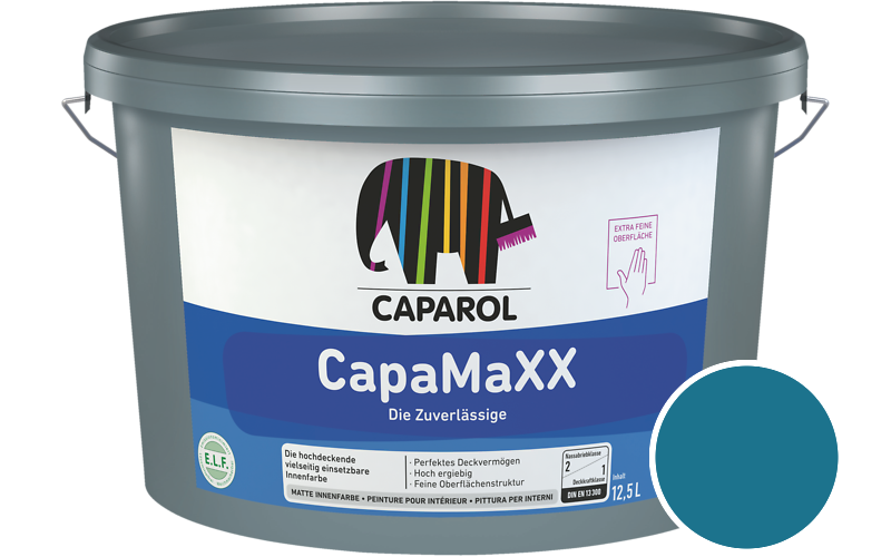 Caparol CapaMaXX 12,5L Innenfarbe / Getnt im Farbton Coelin 95