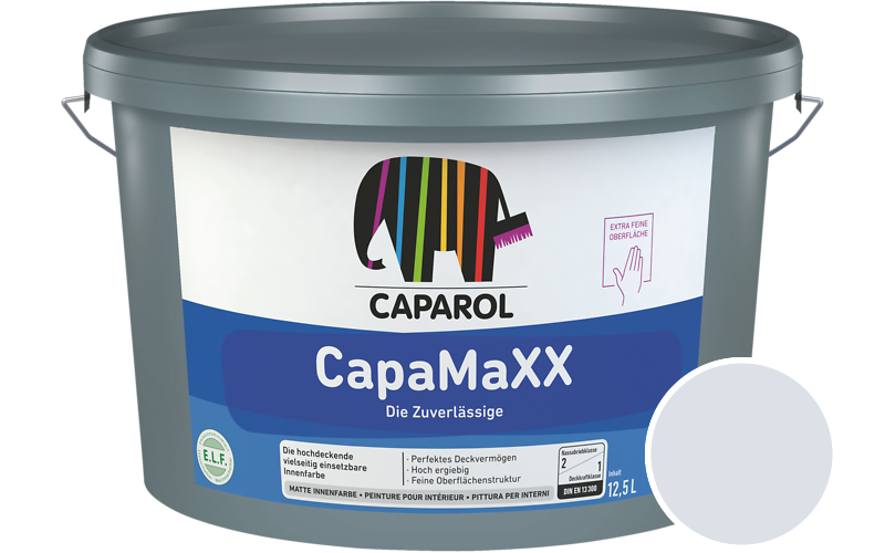 Caparol CapaMaXX 2,5L Innenfarbe / Getnt im Farbton Cosmos 16