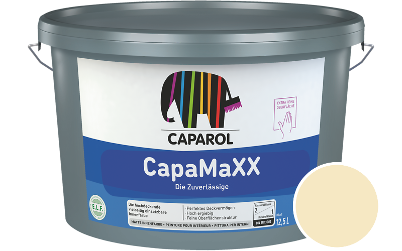 Caparol CapaMaXX 12,5L Innenfarbe / Getnt im Farbton Curry 90