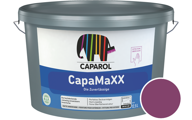 Caparol CapaMaXX 2,5L Innenfarbe / Getnt im Farbton Diva 30