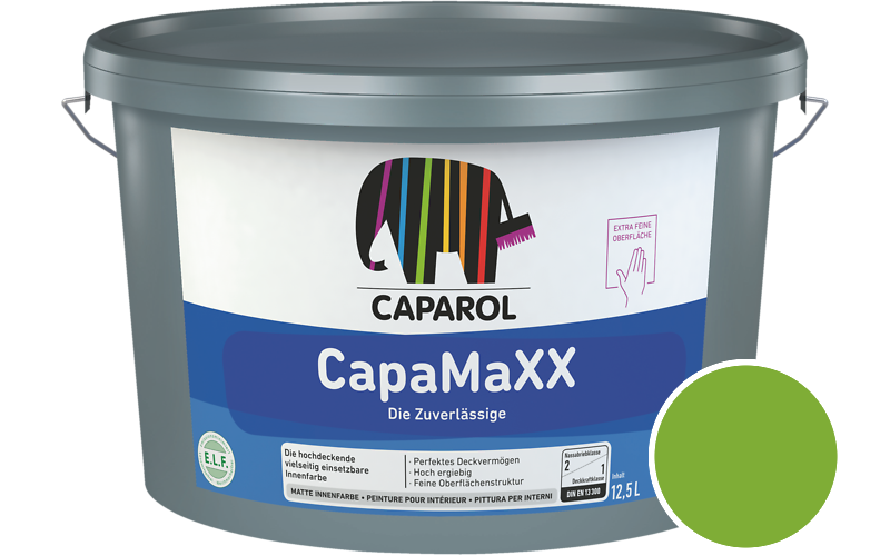 Caparol CapaMaXX 12,5L Innenfarbe / Getnt im Farbton Laser 60