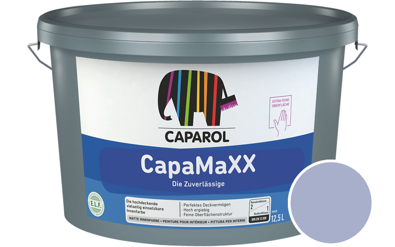 Caparol CapaMaXX 12,5L Innenfarbe / Getnt im Farbton Lavendel 130