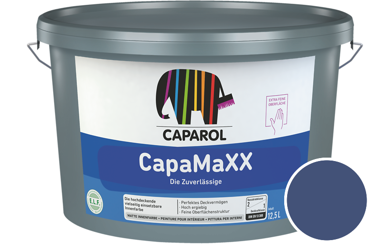 Caparol CapaMaXX 2,5L Innenfarbe / Getnt im Farbton Lavendel 160