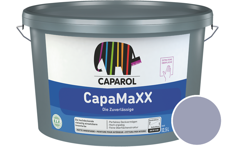 Caparol CapaMaXX 12,5L Innenfarbe / Getnt im Farbton Lavendel 85