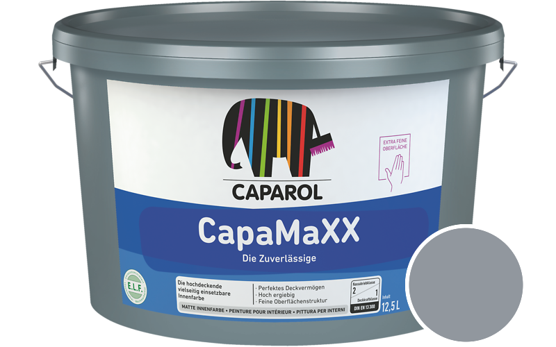 Caparol CapaMaXX 2,5L Innenfarbe / Getnt im Farbton Lazur 10