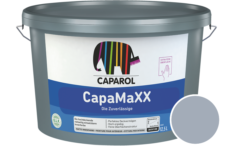 Caparol CapaMaXX 7,5L Innenfarbe / Getnt im Farbton Lazur 85