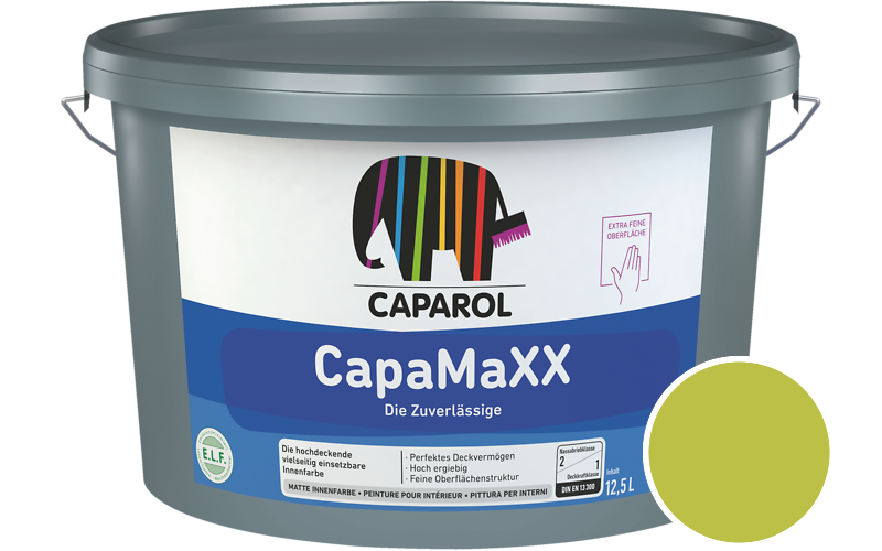 Caparol CapaMaXX 7,5L Innenfarbe / Getnt im Farbton Mai 75