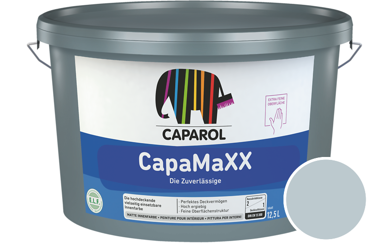 Caparol CapaMaXX 2,5L Innenfarbe / Getnt im Farbton Pacific 80