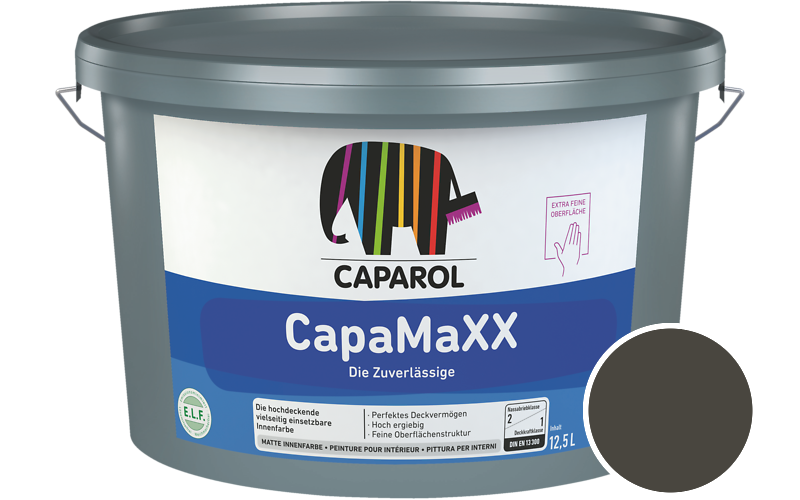 Caparol CapaMaXX 2,5L Innenfarbe / Getnt im Farbton Palazzo 65