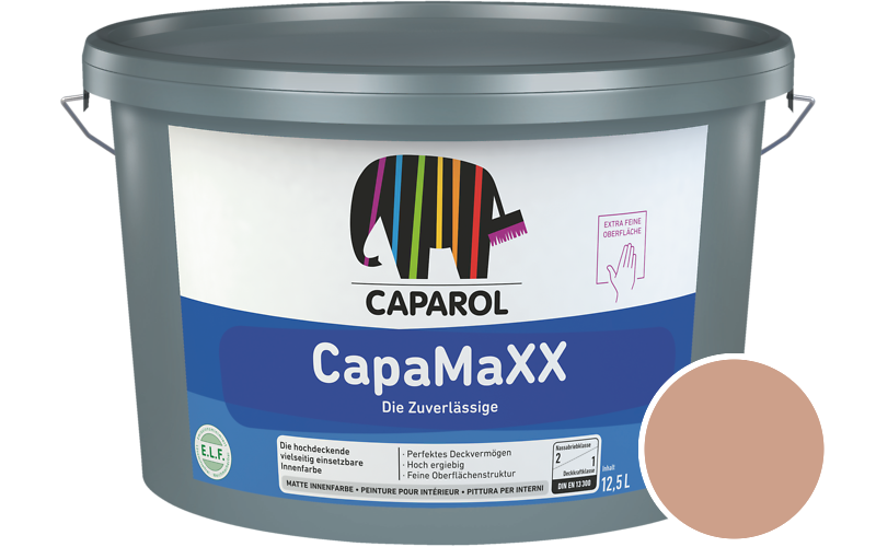 Caparol CapaMaXX 2,5L Innenfarbe / Getnt im Farbton Perl 40