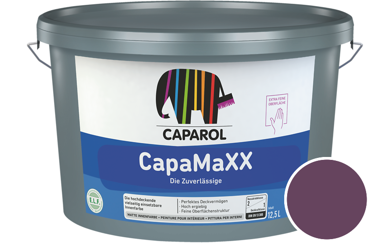 Caparol CapaMaXX 12,5L Innenfarbe / Getnt im Farbton Pink 25