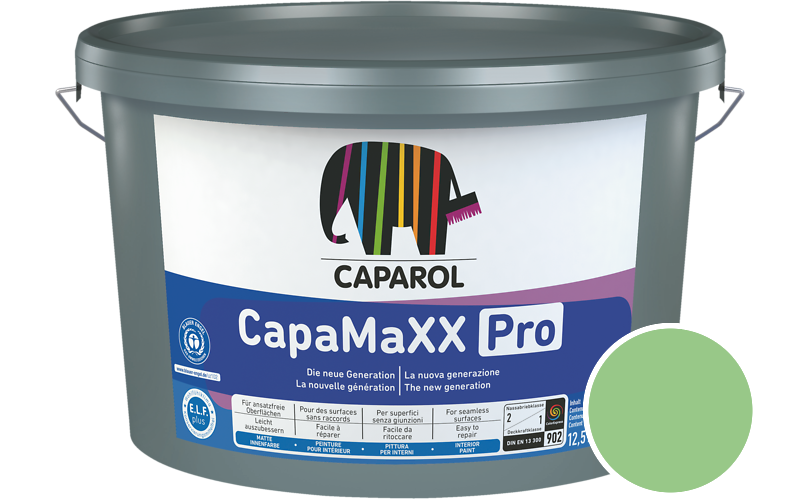 Caparol CapaMaXX Pro 12,5L Innenfarbe / Get�nt im Farbton Agave 140