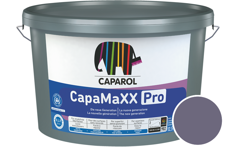 Caparol CapaMaXX Pro 5L Innenfarbe / Get�nt im Farbton Amethyst 75