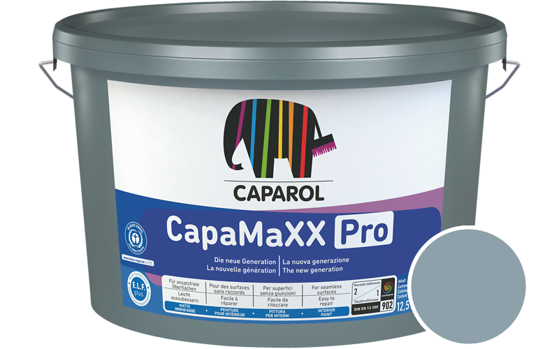 Caparol CapaMaXX Pro 5L Innenfarbe / Get�nt im Farbton Atlantis 13