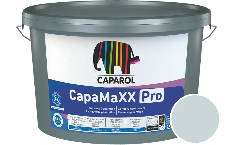 Caparol CapaMaXX Pro 5L Innenfarbe / Get�nt im Farbton Atlantis 16
