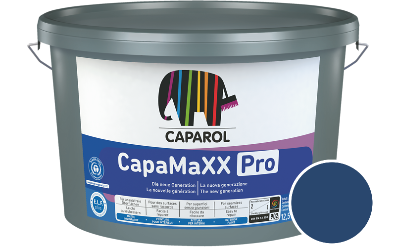 Caparol CapaMaXX Pro 5L Innenfarbe / Get�nt im Farbton Blau Ava