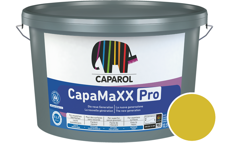 Caparol CapaMaXX Pro 5L Innenfarbe / Get�nt im Farbton Citrus 65