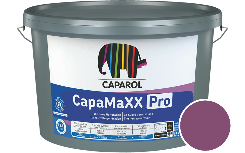 Caparol CapaMaXX Pro 5L Innenfarbe / Get�nt im Farbton Clematis 70