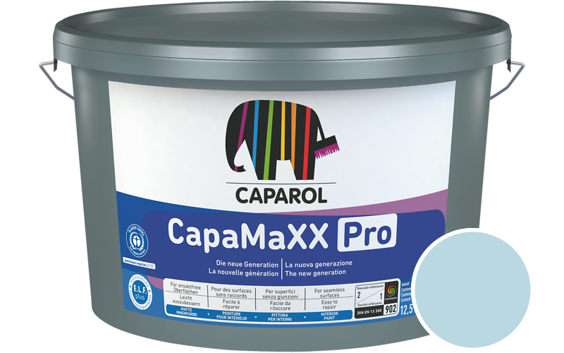 Caparol CapaMaXX Pro 5L Innenfarbe / Get�nt im Farbton Coelin 85