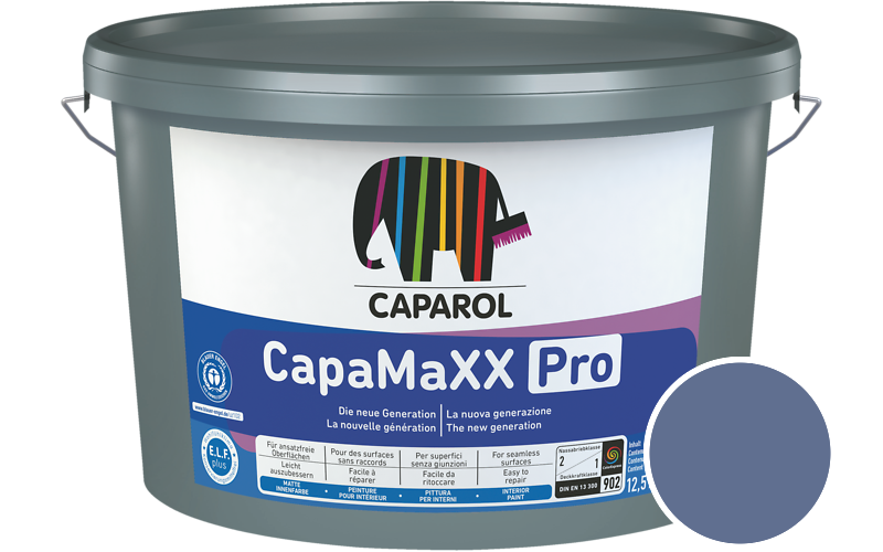 Caparol CapaMaXX Pro 5L Innenfarbe / Get�nt im Farbton Cosmos 0