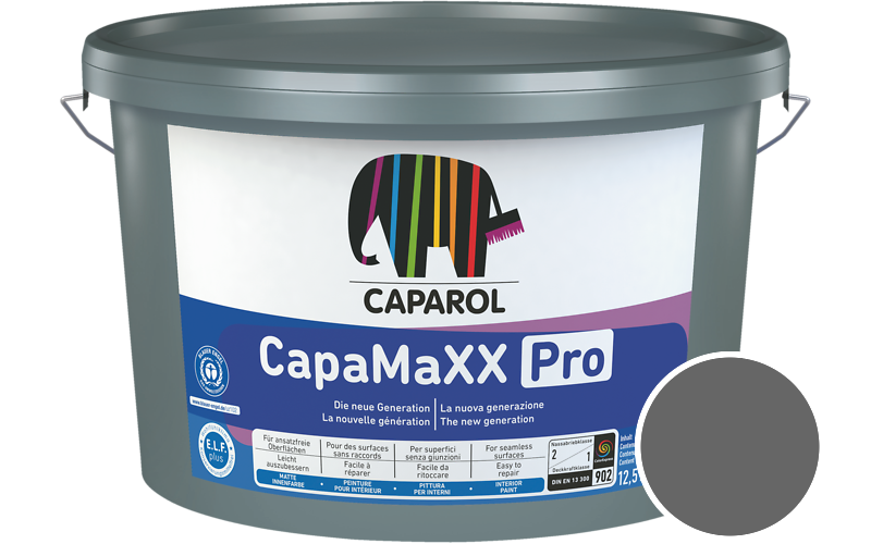 Caparol CapaMaXX Pro 5L Innenfarbe / Get�nt im Farbton Granit 15