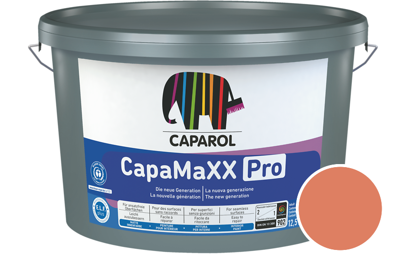 Caparol CapaMaXX Pro 5L Innenfarbe / Get�nt im Farbton Lachs 115