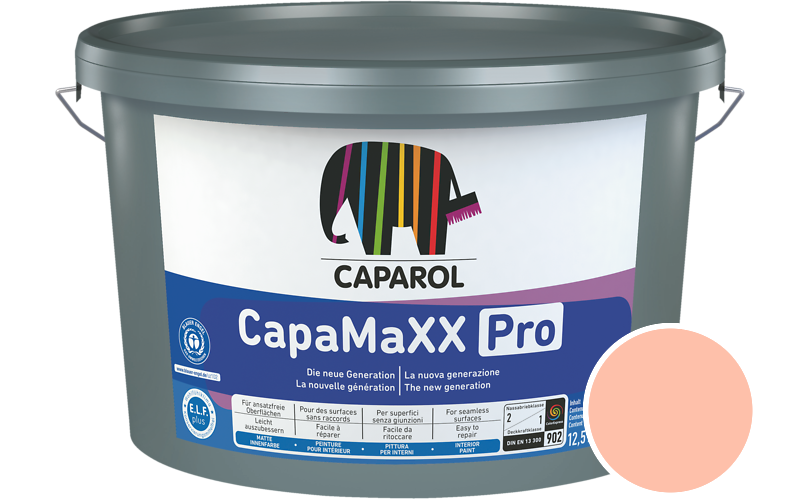 Caparol CapaMaXX Pro 5L Innenfarbe / Get�nt im Farbton Lachs 85