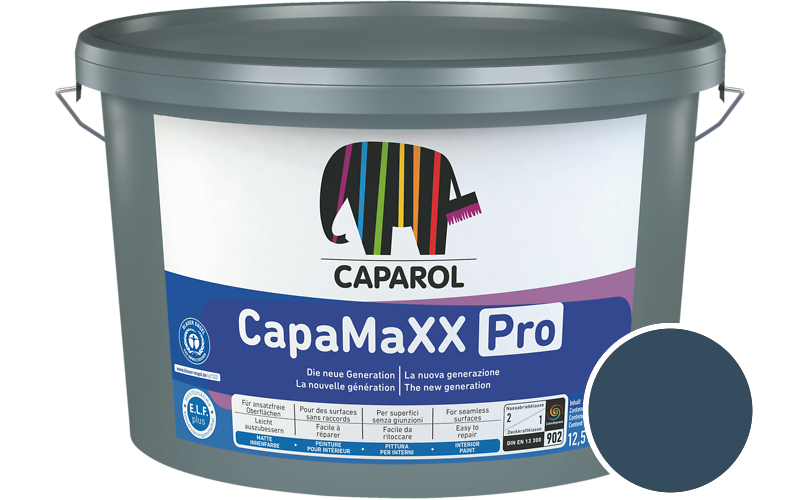 Caparol CapaMaXX Pro 12,5L Innenfarbe / Get�nt im Farbton Lago 35