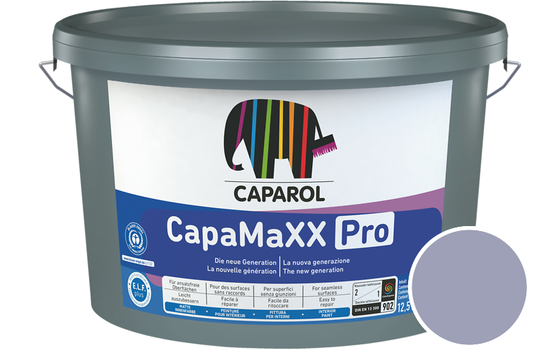 Caparol CapaMaXX Pro 12,5L Innenfarbe / Get�nt im Farbton Lavendel 85