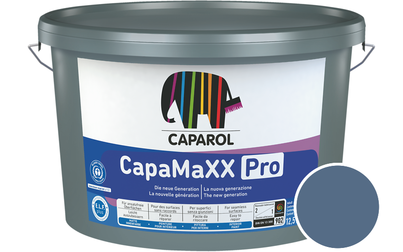 Caparol CapaMaXX Pro 5L Innenfarbe / Get�nt im Farbton Lazur 130
