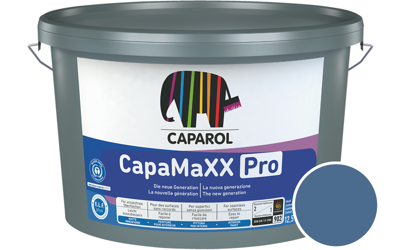 Caparol CapaMaXX Pro 5L Innenfarbe / Get�nt im Farbton Lazur 160