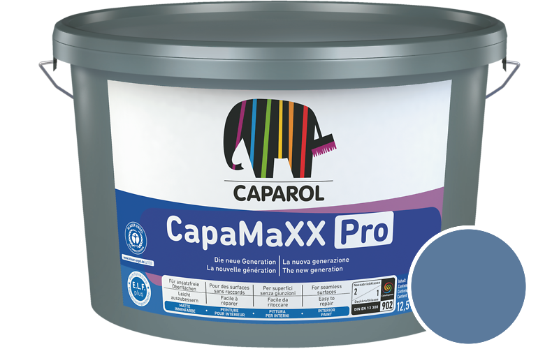 Caparol CapaMaXX Pro 5L Innenfarbe / Get�nt im Farbton Lazur 165