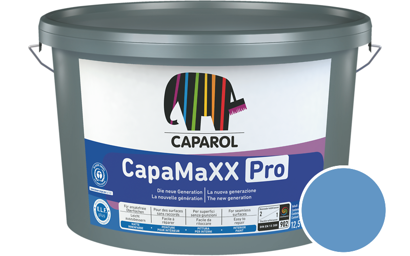 Caparol CapaMaXX Pro 5L Innenfarbe / Get�nt im Farbton Lazur 200