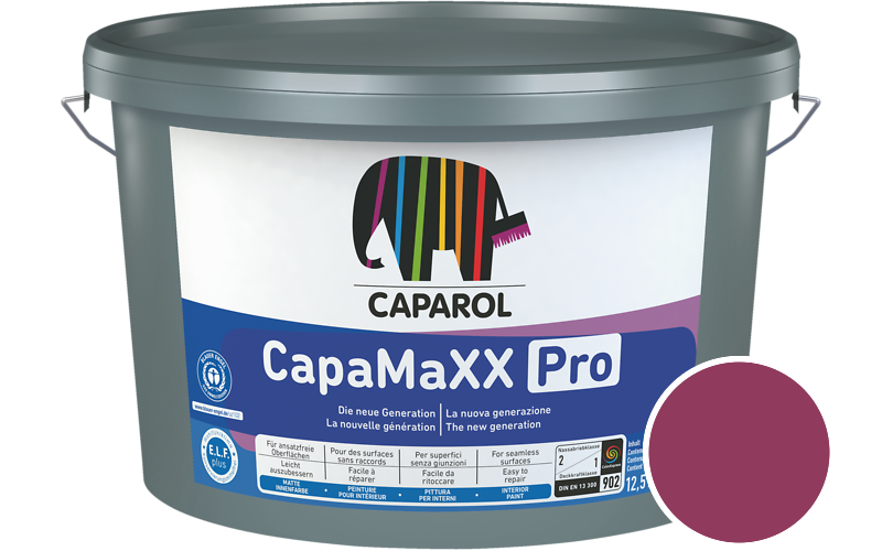 Caparol CapaMaXX Pro 5L Innenfarbe / Get�nt im Farbton Magenta Ava