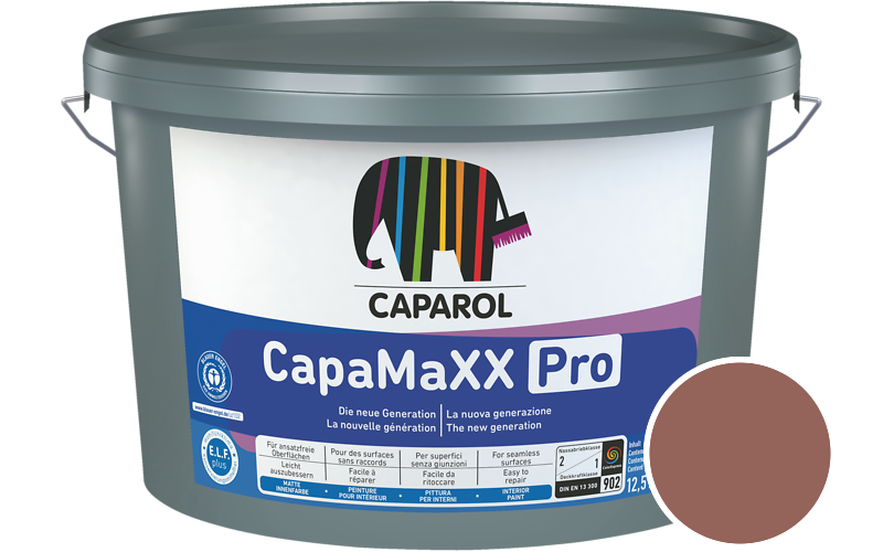 Caparol CapaMaXX Pro 5L Innenfarbe / Get�nt im Farbton Magma 70