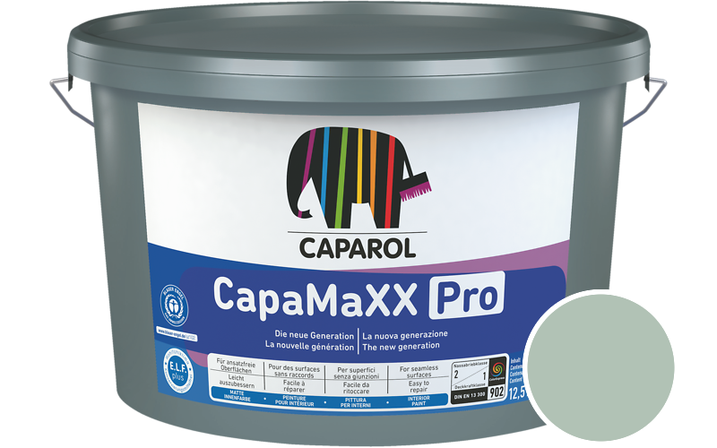 Caparol CapaMaXX Pro 5L Innenfarbe / Get�nt im Farbton Malachit 55