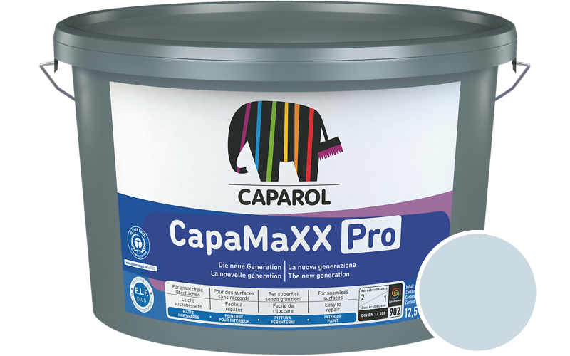 Caparol CapaMaXX Pro 5L Innenfarbe / Get�nt im Farbton Niagara 16