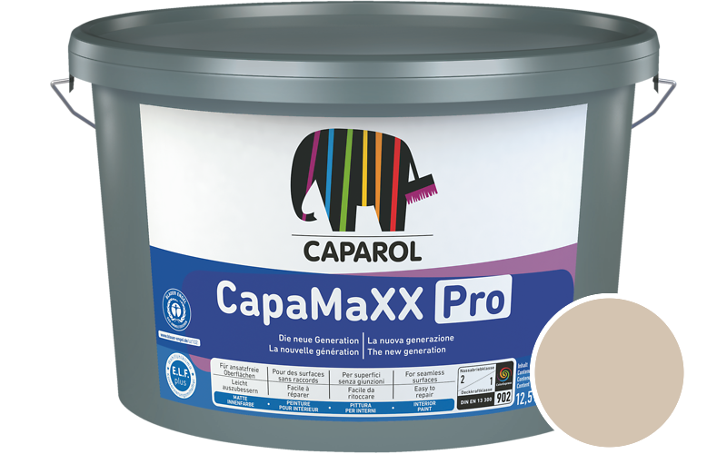 Caparol CapaMaXX Pro 5L Innenfarbe / Get�nt im Farbton Nutria 15
