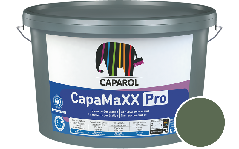 Caparol CapaMaXX Pro 5L Innenfarbe / Get�nt im Farbton Oase 70