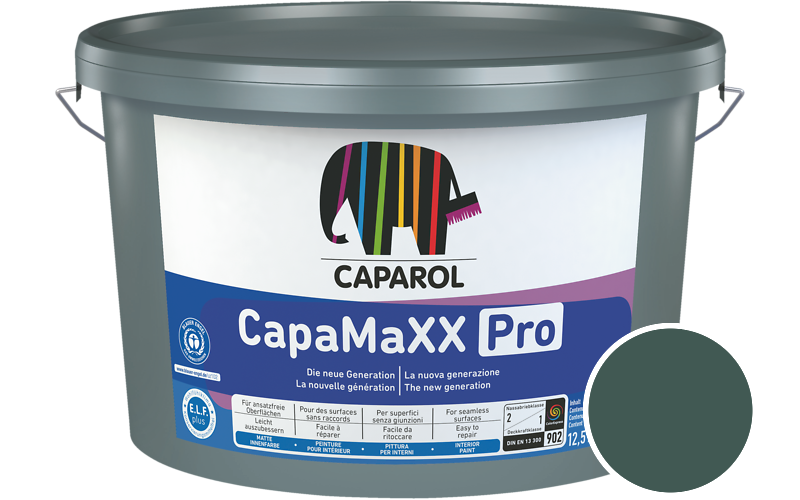 Caparol CapaMaXX Pro 5L Innenfarbe / Get�nt im Farbton Odenwald 0