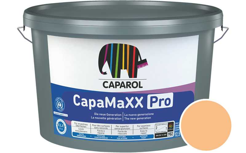 Caparol CapaMaXX Pro 5L Innenfarbe / Get�nt im Farbton Onyx 200