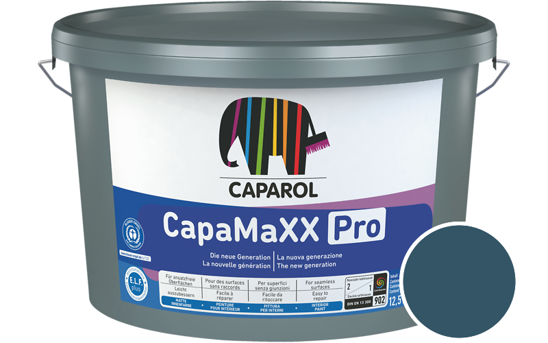 Caparol CapaMaXX Pro 5L Innenfarbe / Get�nt im Farbton Pacific 125