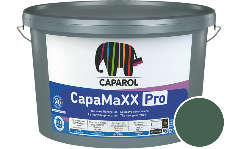 Caparol CapaMaXX Pro 12,5L Innenfarbe / Get�nt im Farbton Palm 45